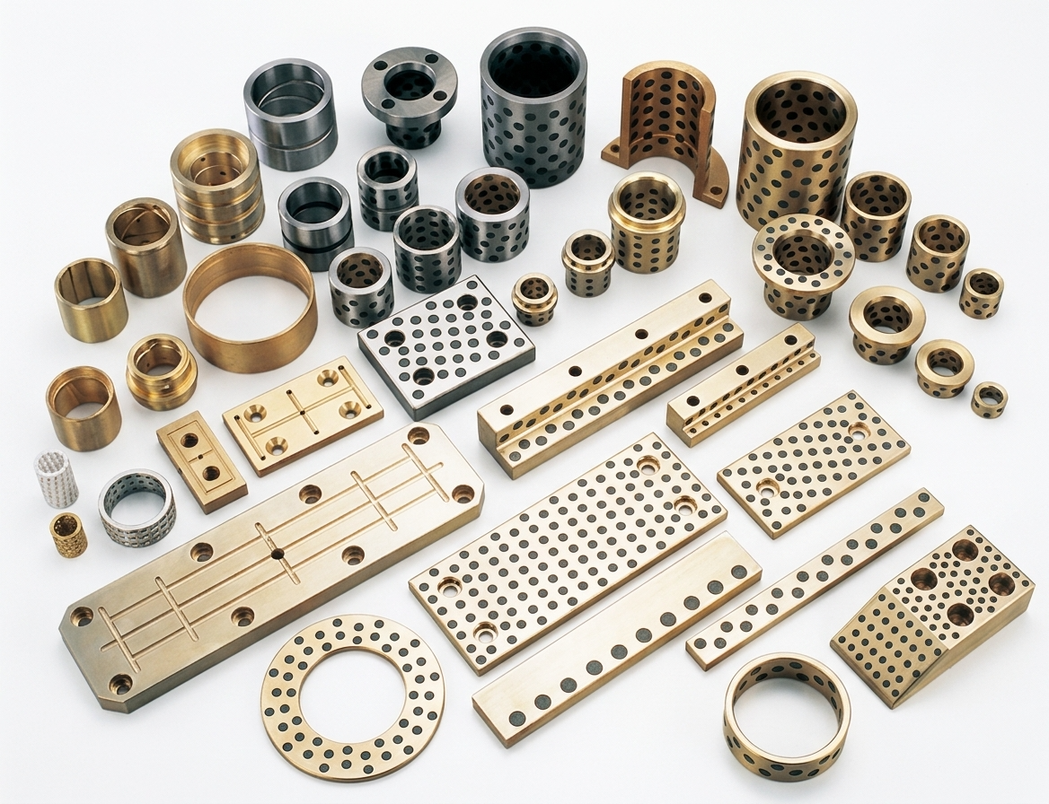 Custom CNC machined bronze parts made from customer drawings or samples